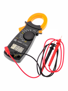 Мультиметр цифровой, клещи токовые тестер тока и напряжения Орбита OT-INM21